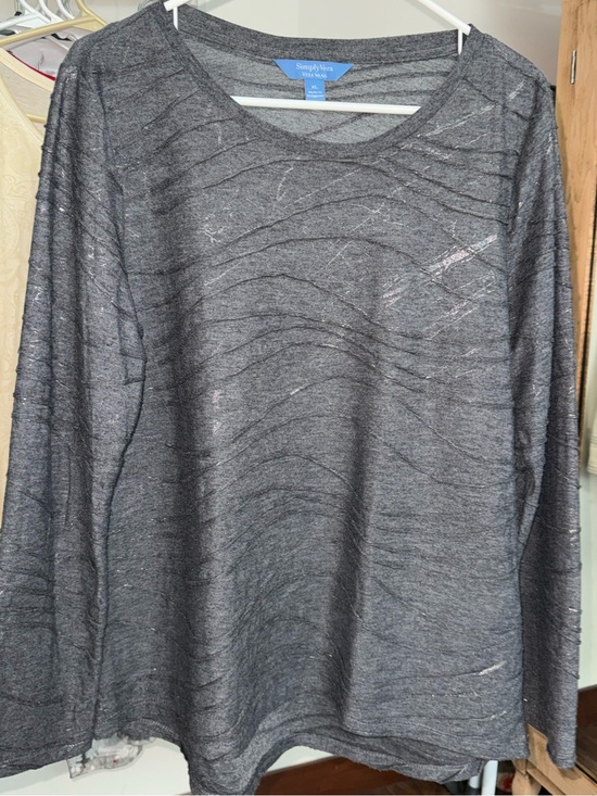 Simply Vera Vera Wang Tops - Simply Vera, Vera Wang Women’s Crewneck